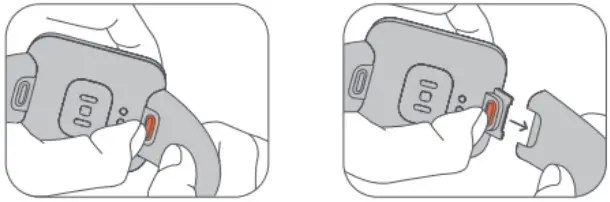 Xiaomi Communications A48589 Watch Lite GPS Smart Watch - Adjust and Install Uninstall Strap 1