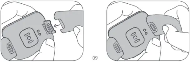 Xiaomi Communications A48589 Watch Lite GPS Smart Watch - Adjust and Install Uninstall Strap 2