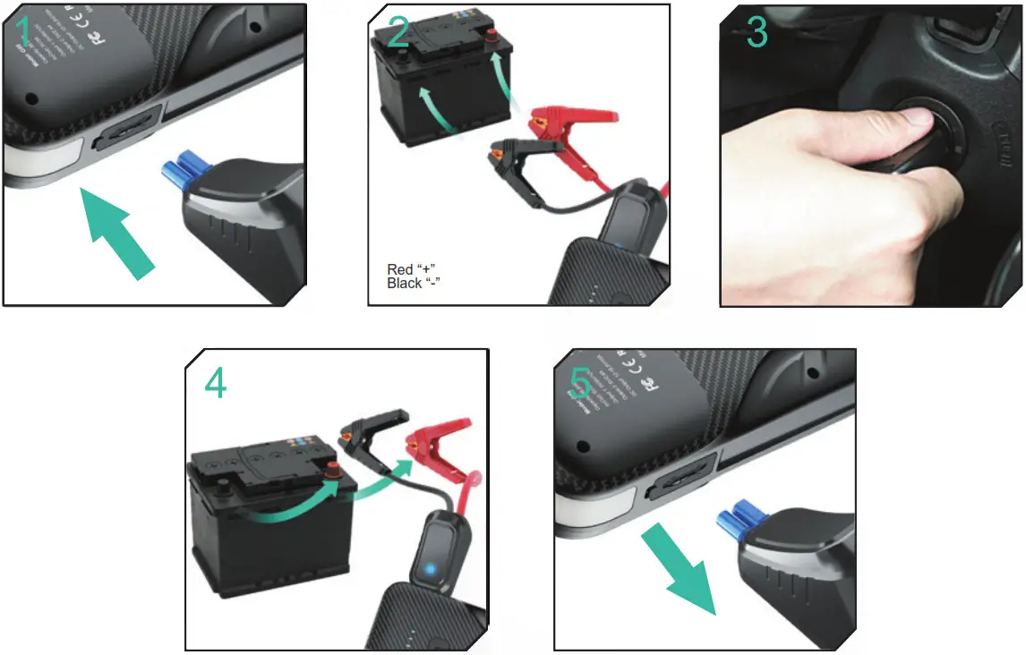 Imazing IM 39 Portable Jump Starter - Parts
