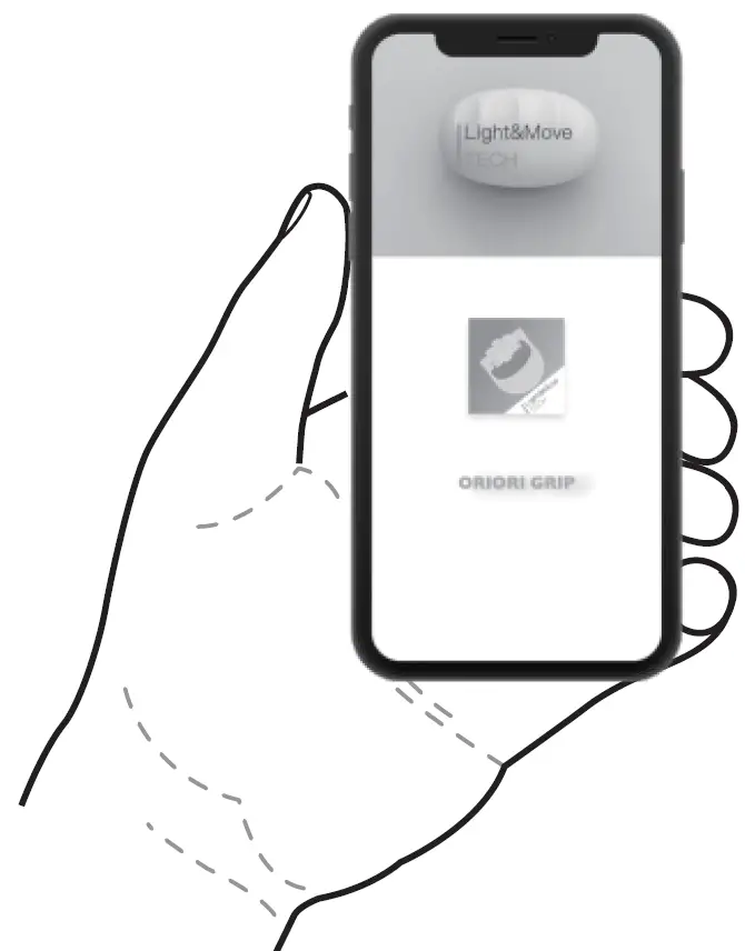 LIGHTMOVE LMG001 Smart Hand Grip Training Device 07