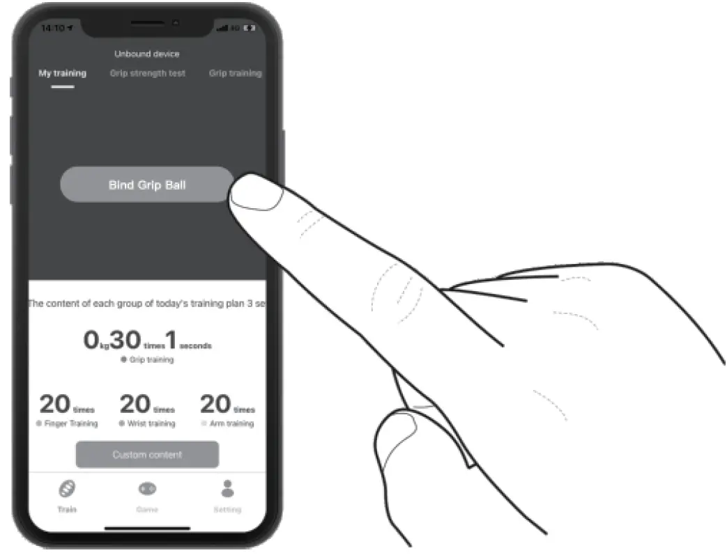 LIGHTMOVE LMG001 Smart Hand Grip Training Device 10