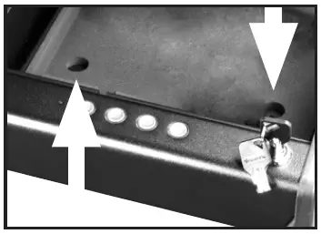 SentrySafe QAP1BLX Biometric Pistol Safe fig 14