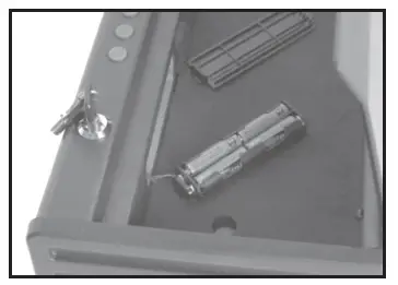 SentrySafe QAP1BLX Biometric Pistol Safe fig 2