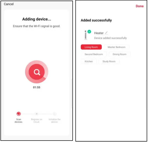 Goldair GCTF370 101cm Electronic Tower Fan with WiFi - Fig 5