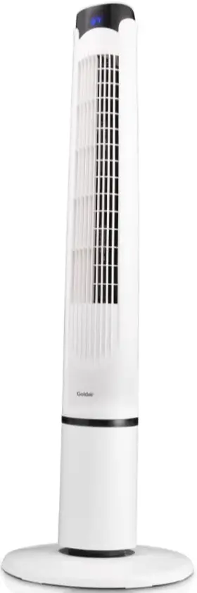 Goldair GCTF370 101cm Electronic Tower Fan with WiFi