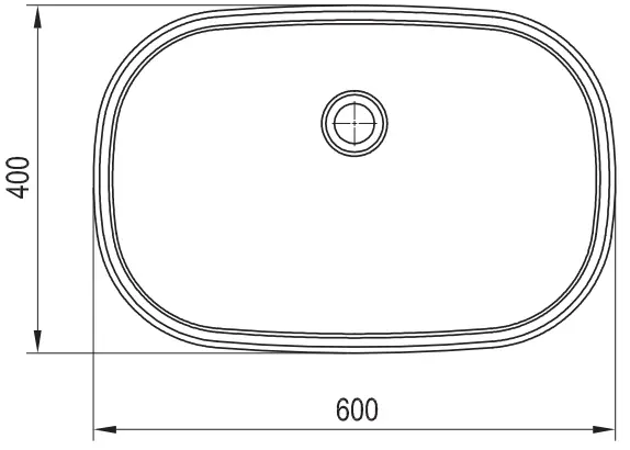 RAVAK Ceramic R Washbasin Ceramic O B