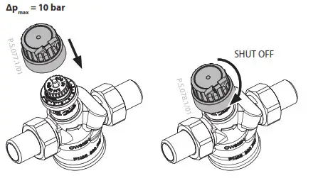 Danfoss AB QM 4 0 Flexo Flexible PICV connection set for Fan Coil Units - figure 20