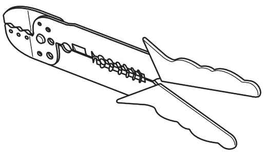 CRUTCHFIELD Metra Receiver Wiring Adaptor - Wire StripperCrimp Tool