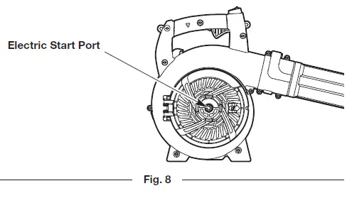 CRAFTSMAN CMXGAAMR27BL 2-Cycle Electric Start Capable Handheld Blower-24