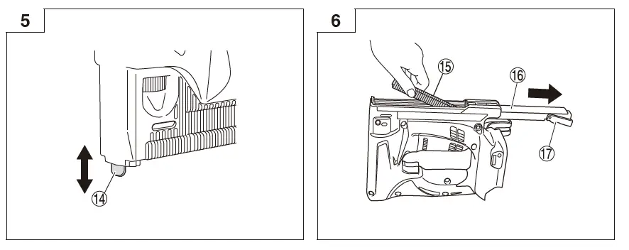 HiKOKI-N-14DSL-Cordless-Staple-Gun-Tacker-03