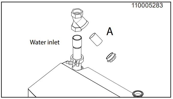 Nilfisk FOOD 110006171J Multi Foamer Inox - Air connection
