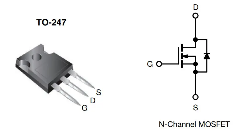 VISHAY IRFP350 Power MOSFET