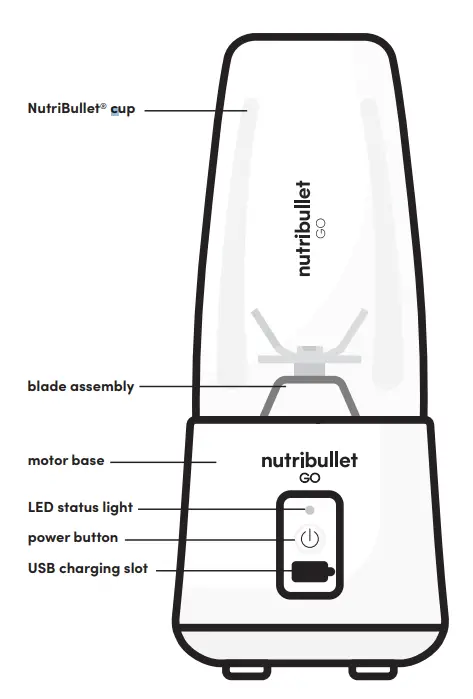 nutribullet GO Portable Blender for Shakes and Smoothies-2