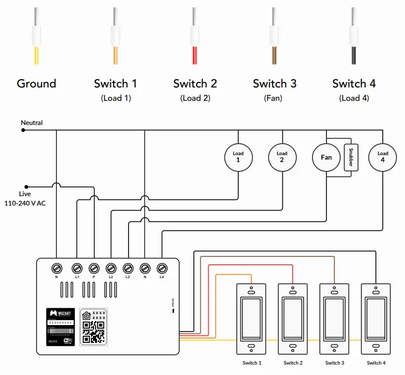 WOZART WSCP01 Switch Controller Pro - fig 3