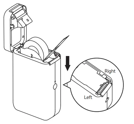 NIIMBOT D101 Smart Label Printer - paper