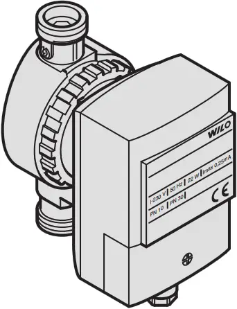 WILO Star-Z 15 Bronze Hot Water Circulator Pump