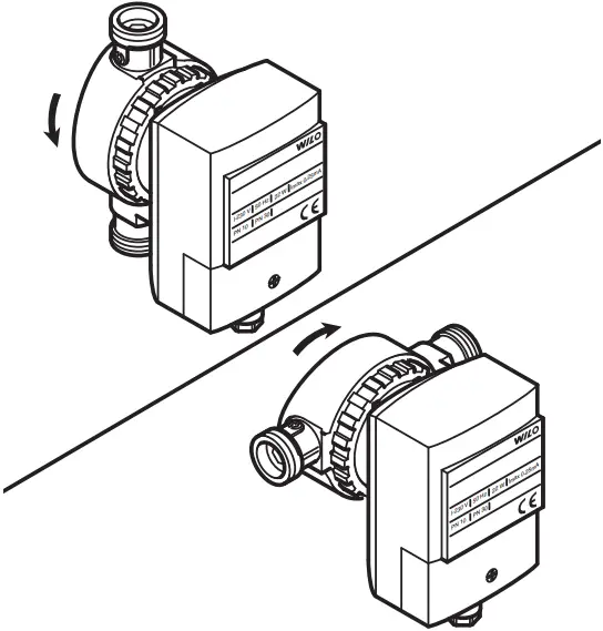 WILO Star-Z 15 - Turn the motor head