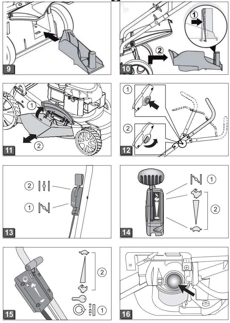 AL-KO 119938 Petrol Lawn Mower - Fig 1