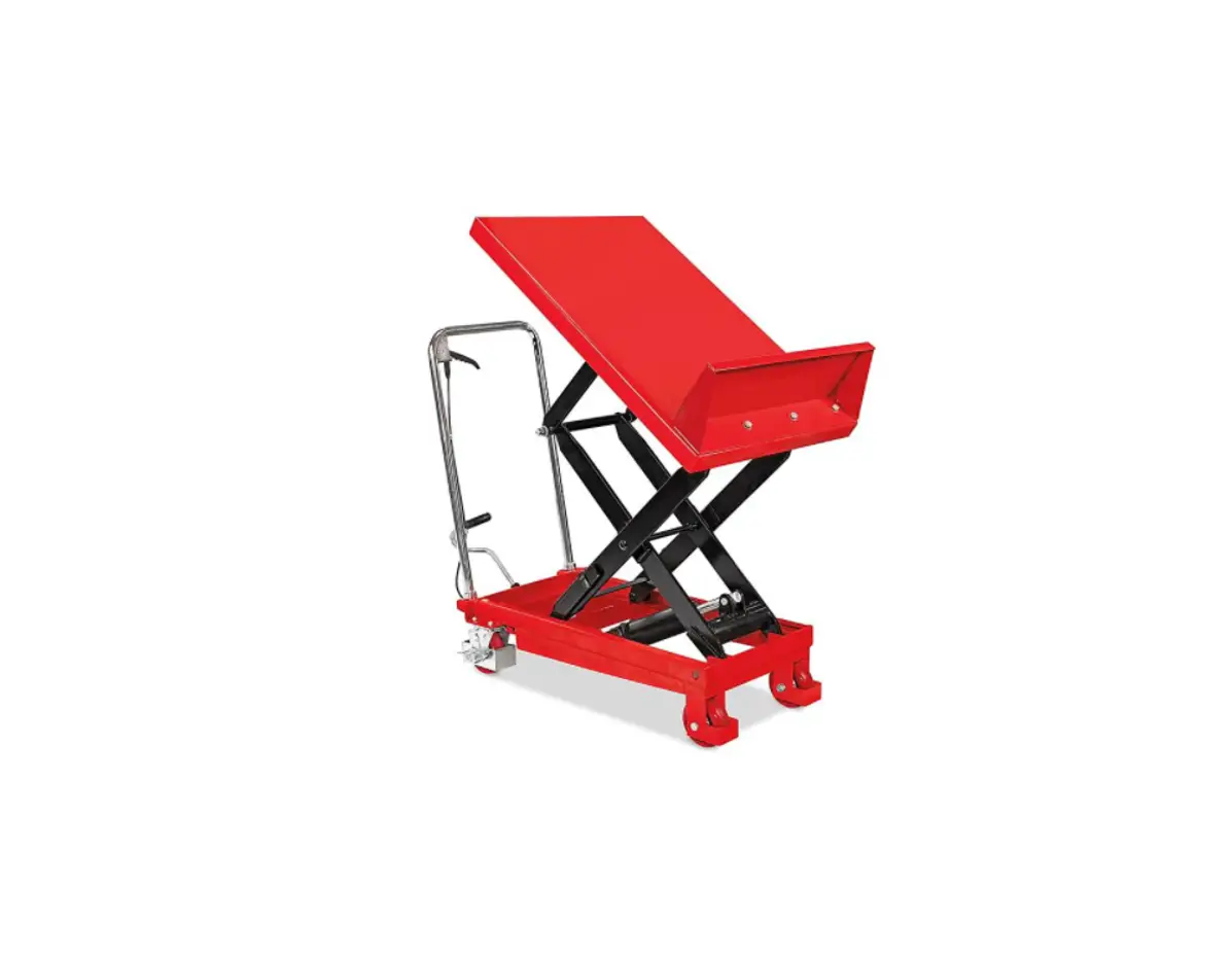 Uline H-5443 Tilting Lift Table Installation Guide