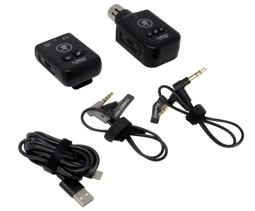 Mackie EleMent Wave XLR Compact Digital Wireless Plug-On Microphone Handheld System (1)