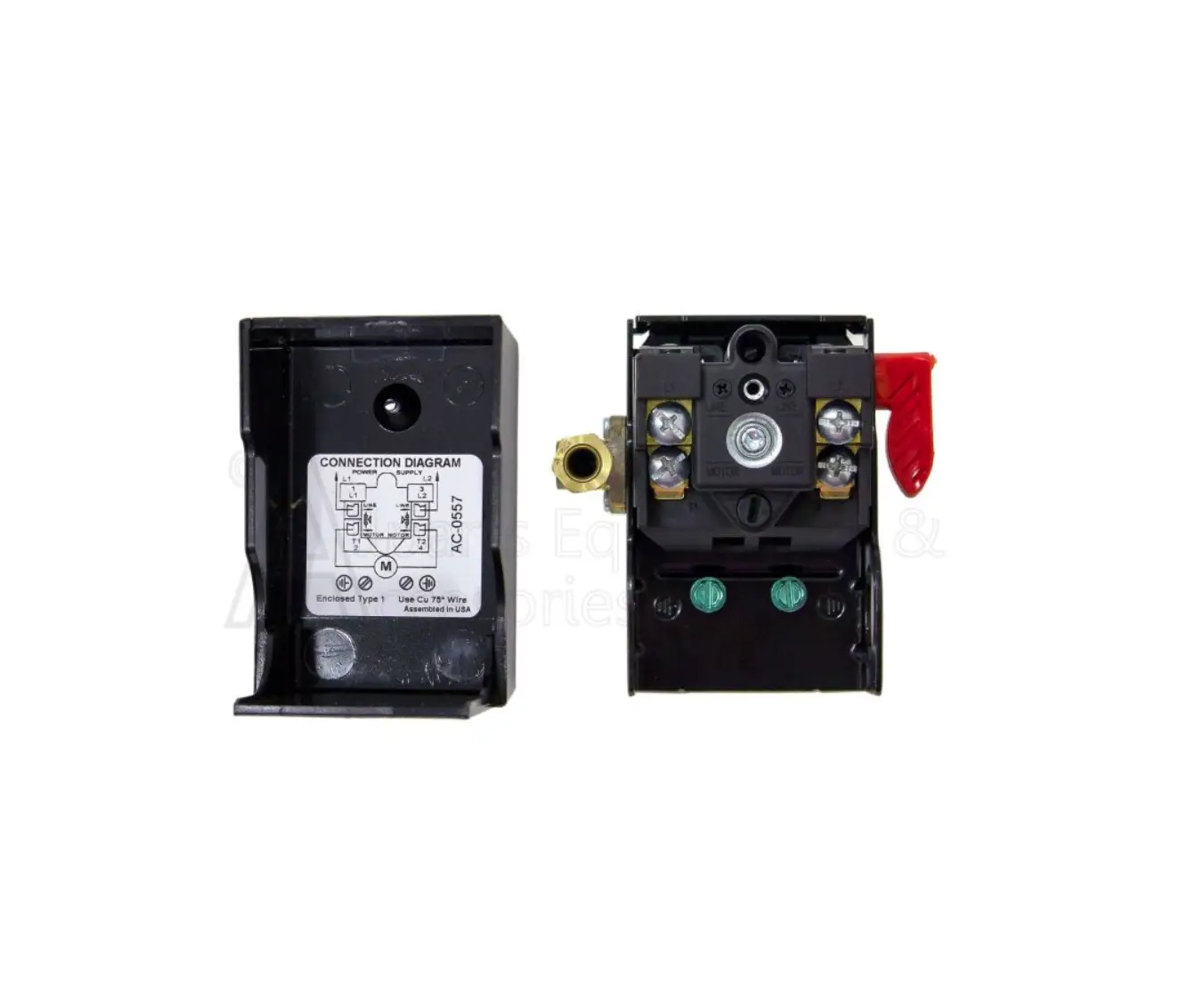 Allpartsinc Z-d20596 Replacement 2 Stage Compressor Pressure Switch Instruction Manual Allpartsinc Z-d20596 Replacement 2 Stage Compressor Pressure Switch Instruction Manual