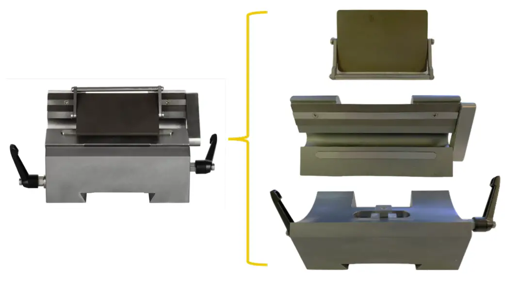 Learn the different components of the knife holder base