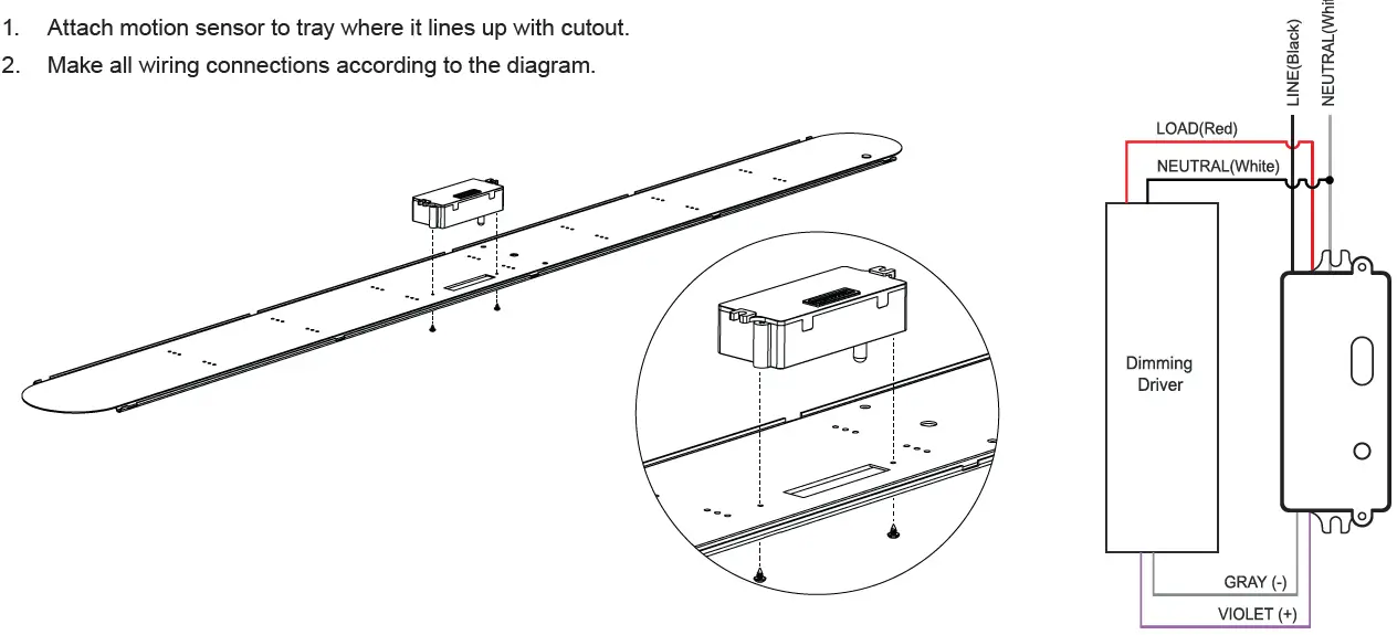 superbrightleds com VTS4D-K1 Series Vapor Tight Linear LED Light 2