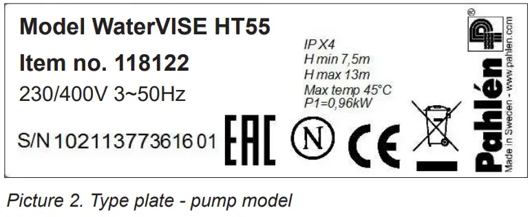 Pahlen WaterVISE FloVISE - Figure 2