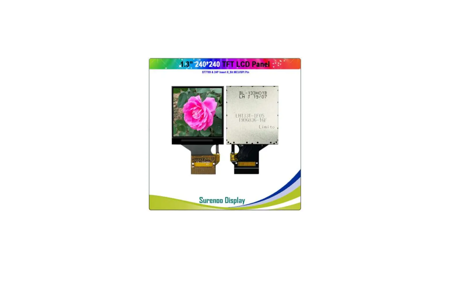 Surenoo Stp0130b-240240 Series Tft Lcd Panel User Manual Surenoo Stp0130b-240240 Series Tft Lcd Panel User Manual