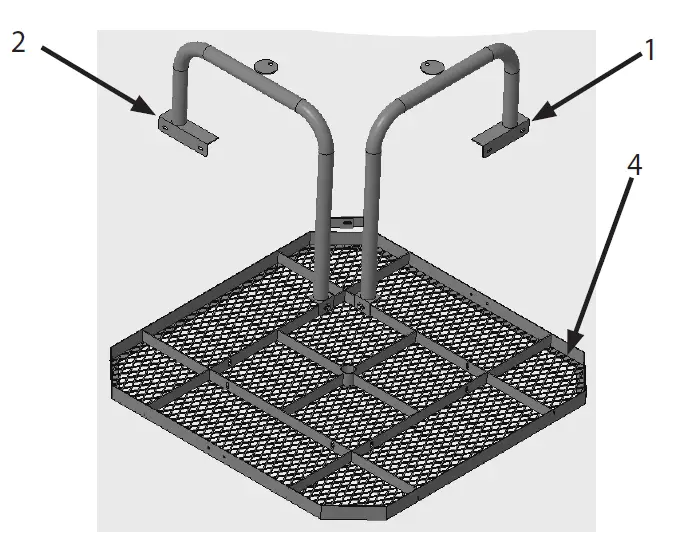GLOBAL INDUSTRIAL-436CP50-Octagonal-Picnic-Table-FIG- (2)