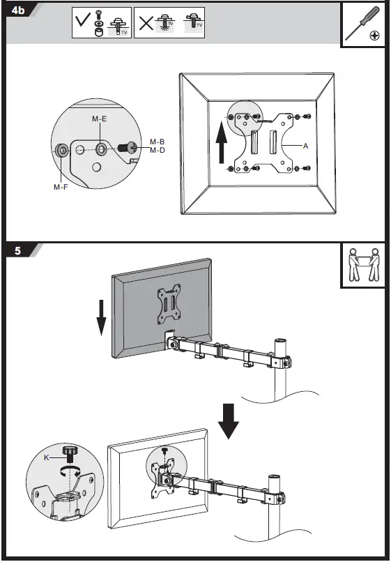 KIMEX-015-1621-Desktop-Mount-1-PC-Screen-13-to-32-Inches-fig-5