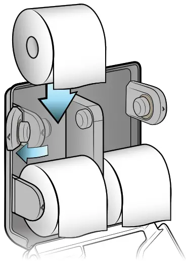 Kimberly Clark Standard Roll Toilet Paper Dispenser 4 Roll - Figure 11