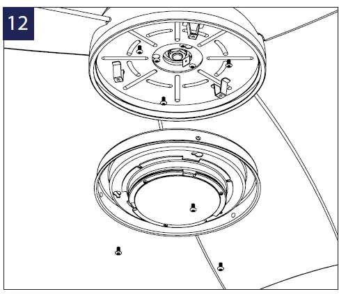 WAC ‎F-004L-MB Smart Fans Orb Indoor and Outdoor - 15