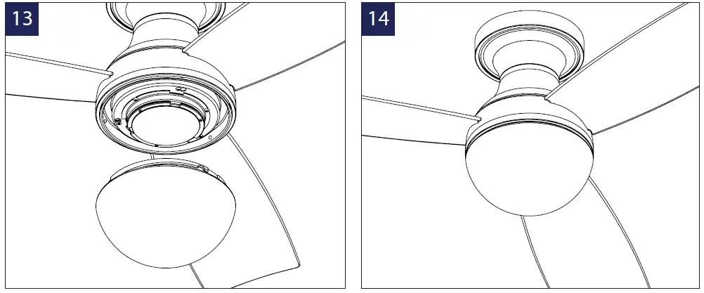WAC ‎F-004L-MB Smart Fans Orb Indoor and Outdoor - 16