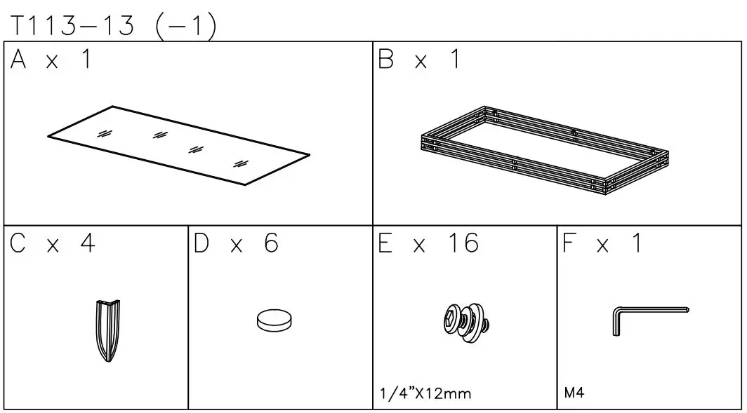 ASHLEY T113-13 Exeter Table User Manual - How to use
