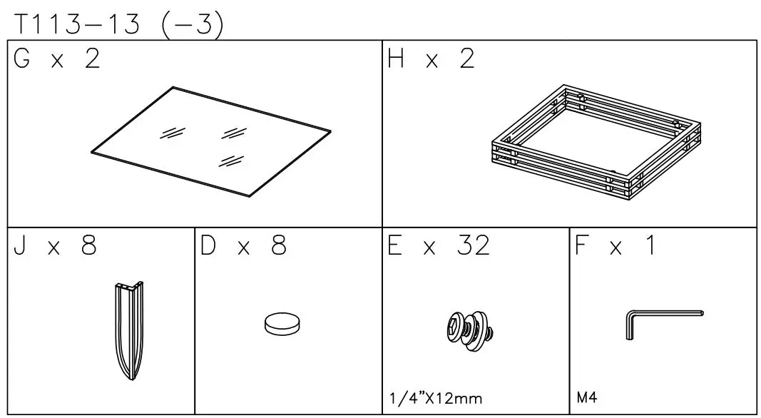 ASHLEY T113-13 Exeter Table User Manual - How to use