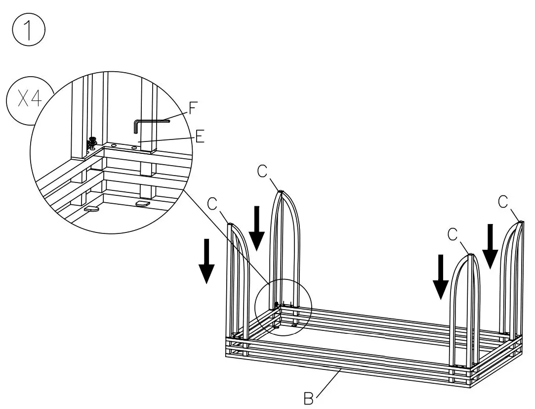 ASHLEY T113-13 Exeter Table User Manual - How to use