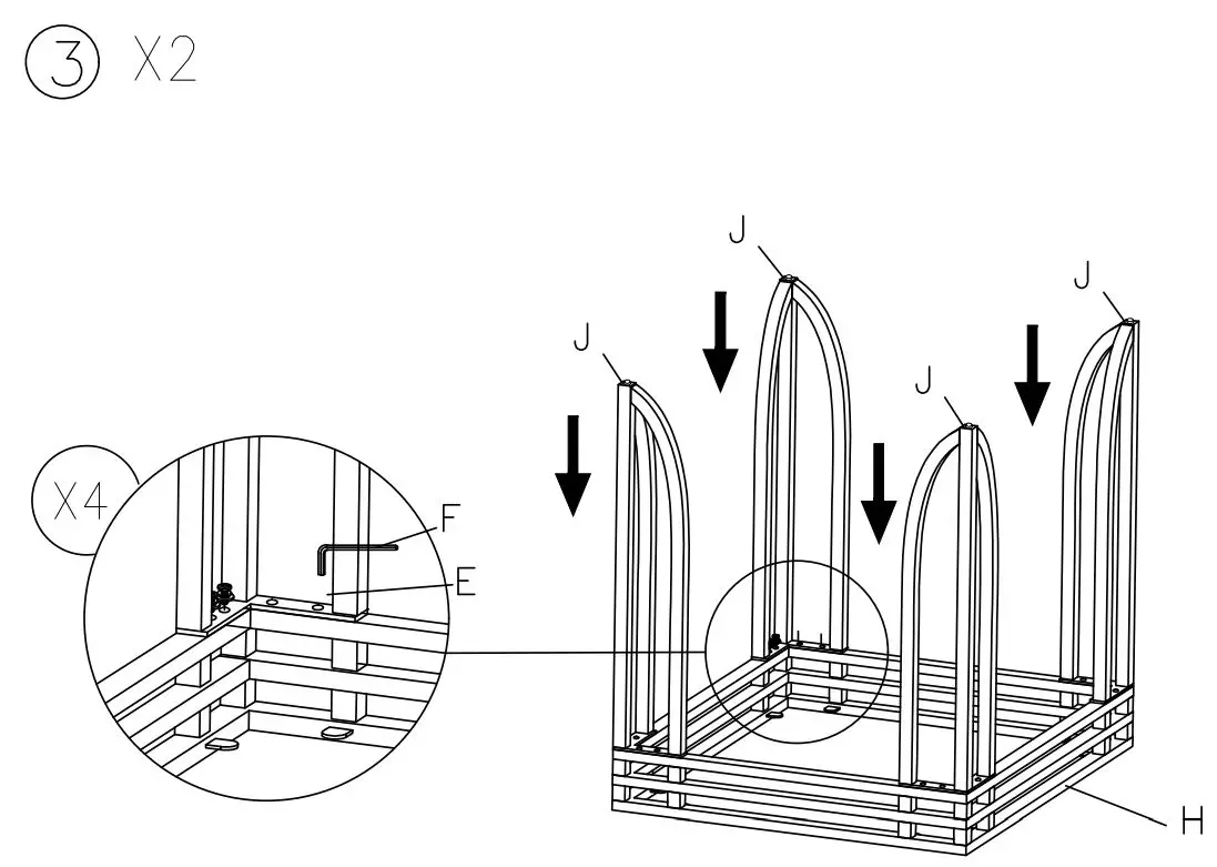 ASHLEY T113-13 Exeter Table User Manual - How to use