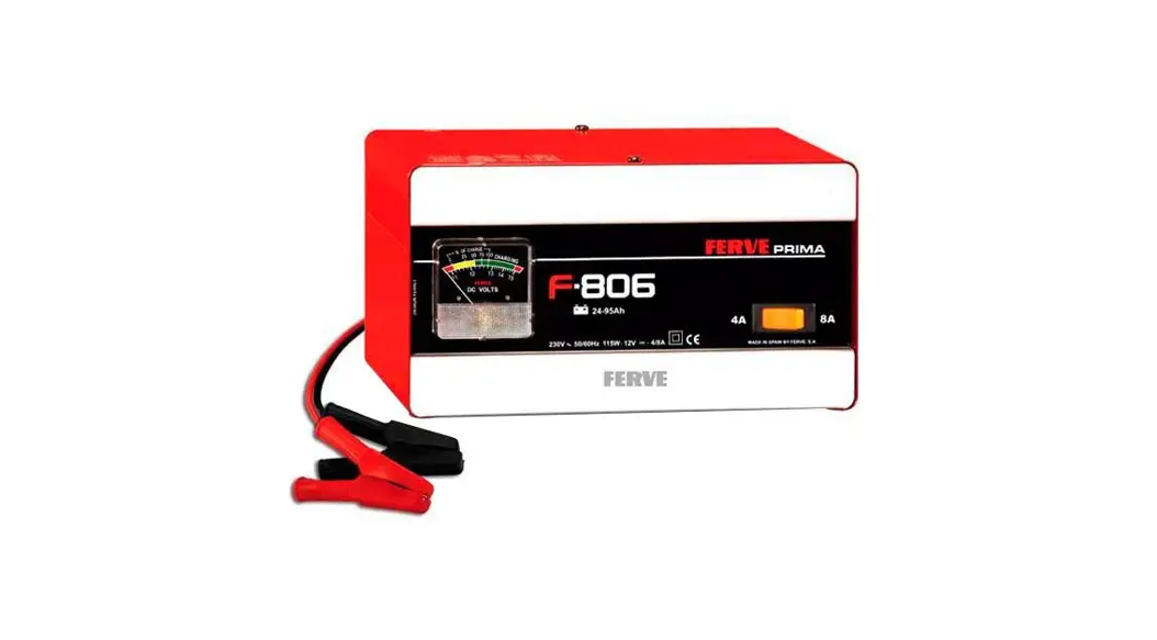 Ferve F-4808 Battery Charger Instruction Manual Ferve F-4808 Battery Charger Instruction Manual