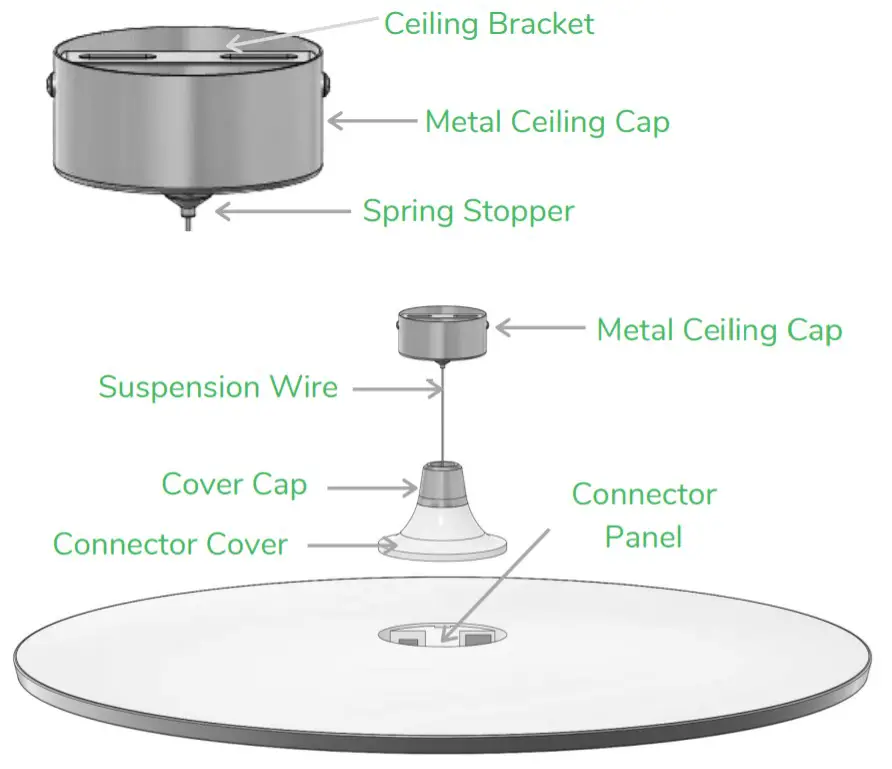 Stem Audio ceiling1 Wired Microphone - Setting
