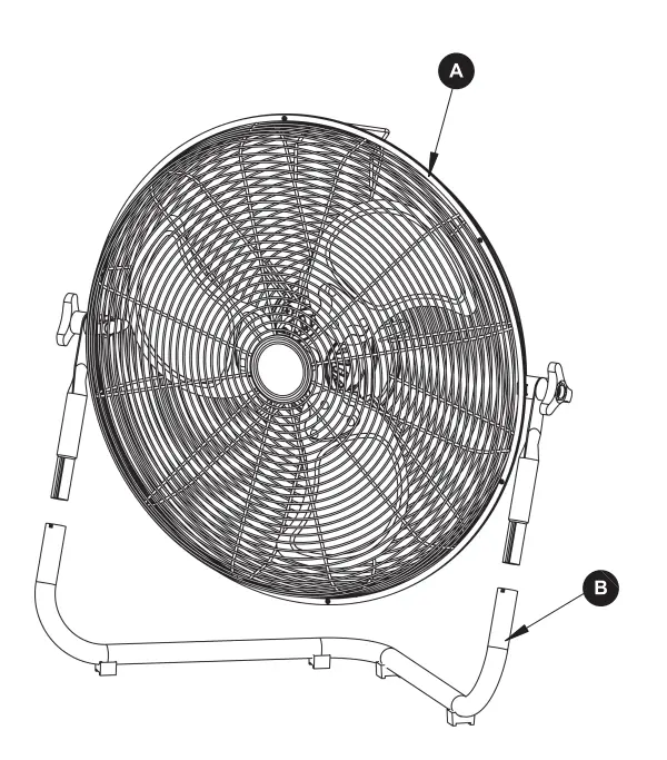 UTILITECH-SFC1-500B-20-Inch-3-Speed-Indoor-Black-Floor-Fan-FIG-1