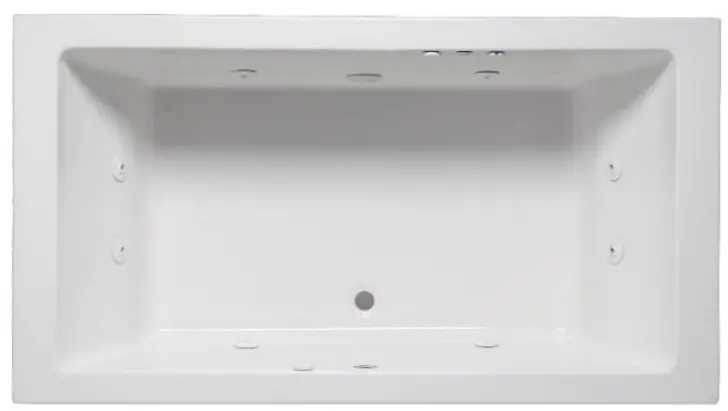 Laurel Mountain FARRELL 1 66 X 36 Inch Skirted Acrylic Whirlpool
