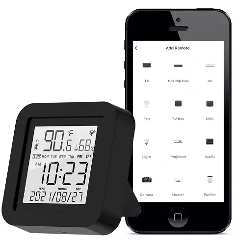 Shenzhen-Forever-Young-Technology-S16-Universal-IR-Remote-with-Temperature-and-Humidity-Display-PRODUCT