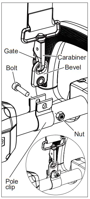 Milwaukee M18 FUEL Attachment System W QUIK-LOK Power Head - Attaching the Shoulder Strap