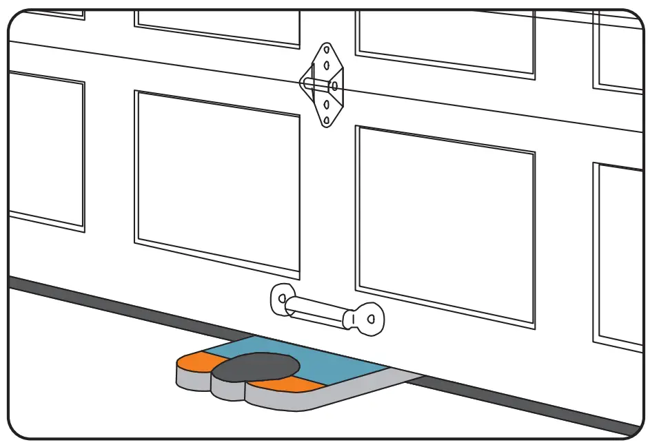 RELIABILT 0857894 Garage Door Extension Spring and Safety Cable 1
