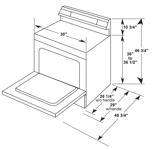 Hotpoint-RBS360DM-30-Inch-Free-Standing-Standard-Clean-Electric-Range-FIG1