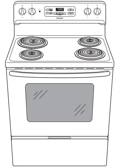 Hotpoint-RBS360DM-30-Inch-Free-Standing-Standard-Clean-Electric-Range-FIG3