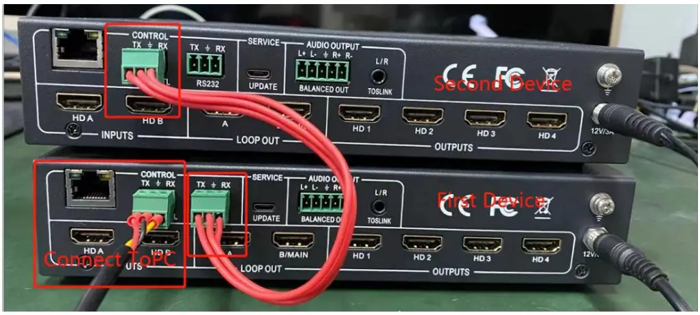 Serial Ports Connection