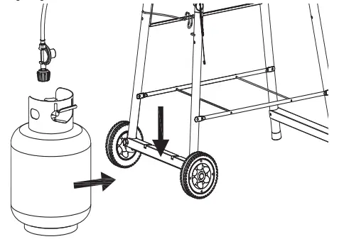 Expert Grill GBC1716W Outdoor LP Gas Barbecue Grill 15