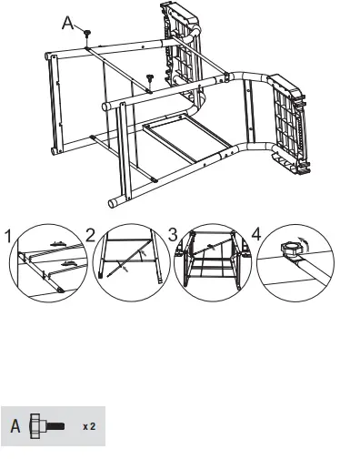 Expert Grill GBC1716W Outdoor LP Gas Barbecue Grill 7